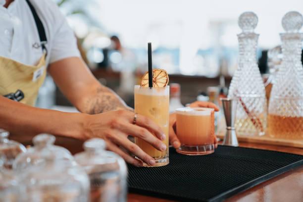 A luxurious cocktail served with a delicate touch, ideal for a special occasion.