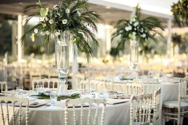 Table setting for an event